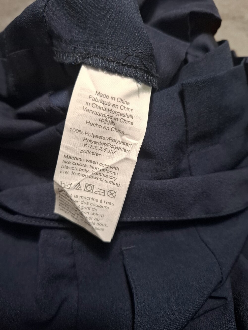 Madewell Drapey Paperbag High Waist Navy Blue Tapered Pants Sz 6 Preppy Office - Picture 12 of 14